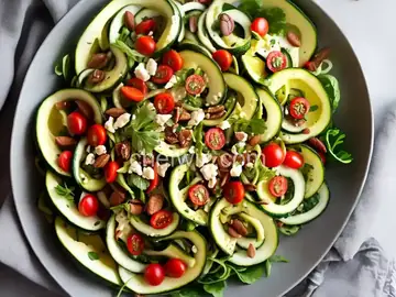 Zucchini Ribbon Salad