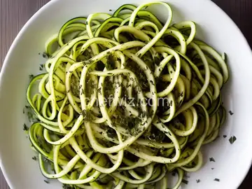 Zucchini Ribbons with Herbed Butter