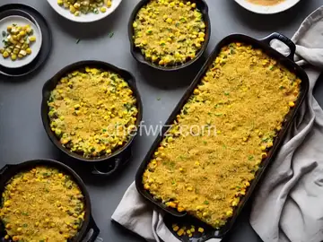 Zucchini, Squash, and Corn Casserole