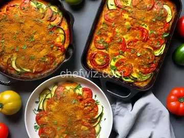 Zucchini Tomato Bake