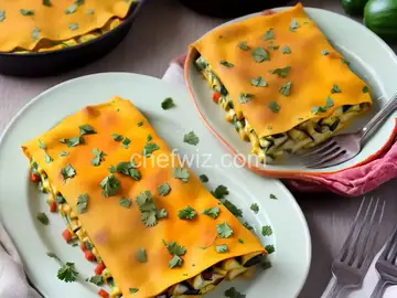 Zucchini-Tortilla Casserole (Pastel Azteca)