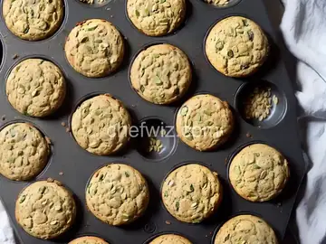 Zucchini Yogurt Multigrain Muffins
