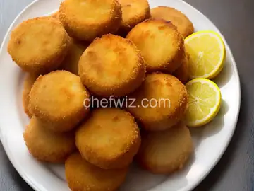 breaded and fried cactus