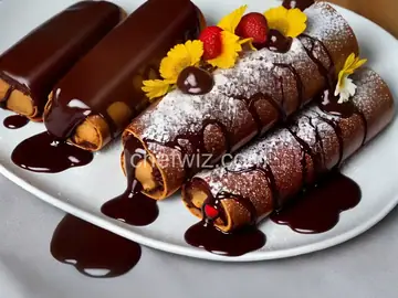 chocolate chimichanga