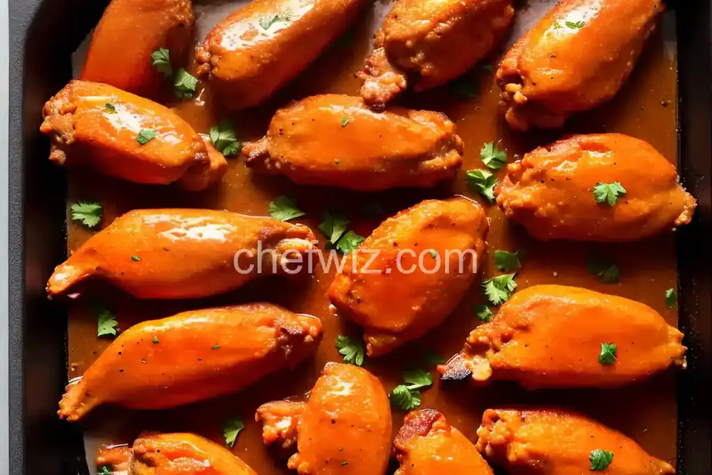 Baked Buffalo Wings - Chefwiz.com