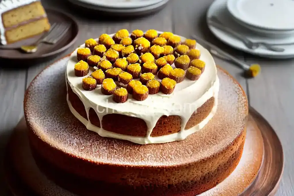 Bee Sting Cake (Bienenstich) - Chefwiz.com