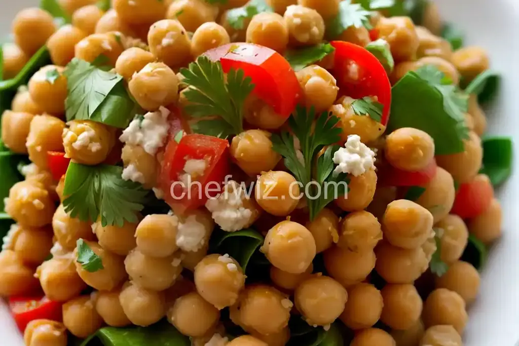 Chickpea Recipes: Best Chickpea Salad - Chefwiz.com