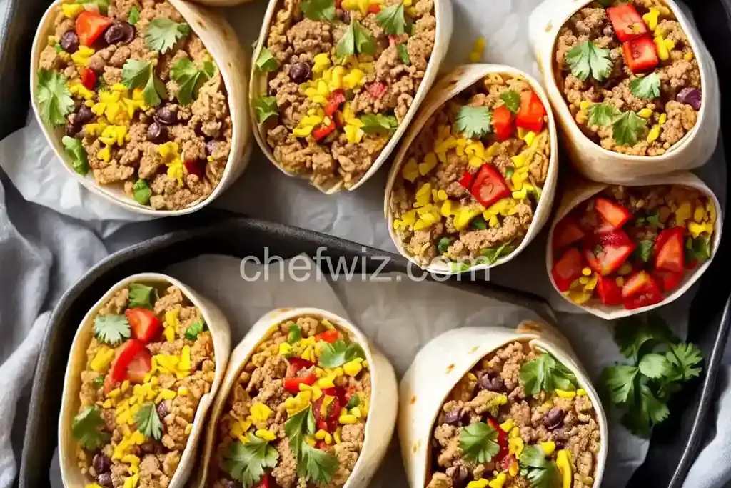 Freeze-and-Reheat Breakfast Burritos - Chefwiz.com