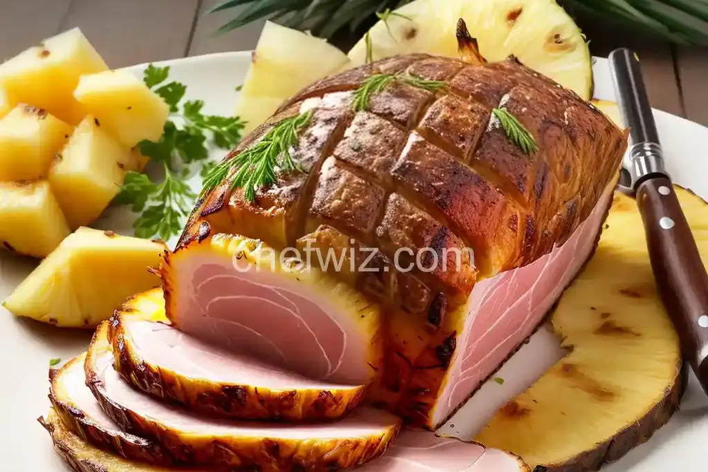 Ham with Pineapple - Chefwiz.com