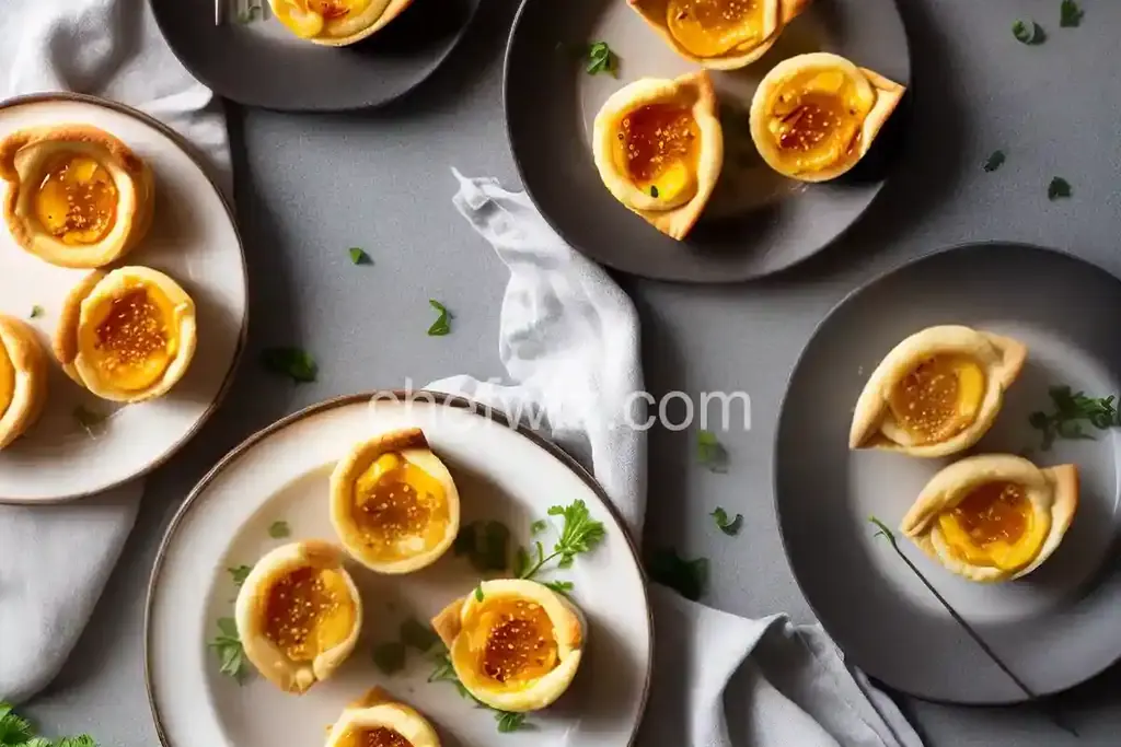 Hong Kong Style Egg Tarts - Chefwiz.com