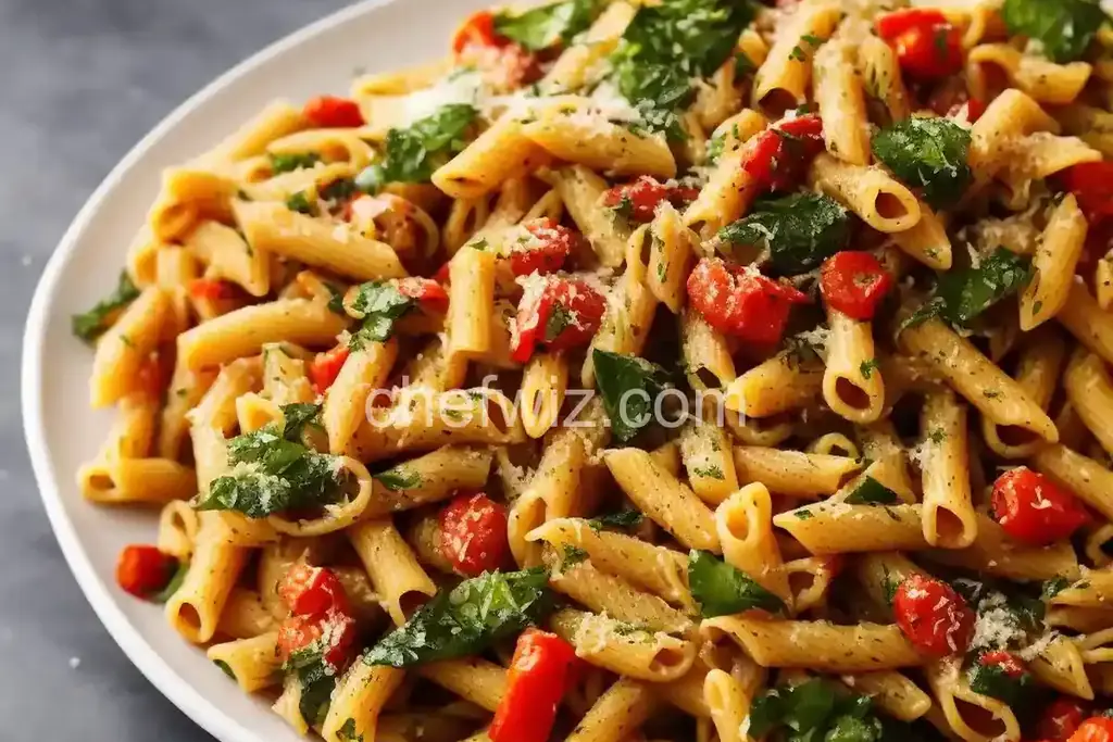 Roasted Vegetable Pasta - Chefwiz.com