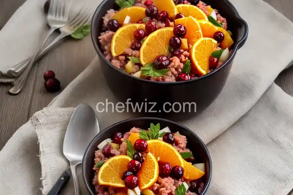 Apple-Orange-Cranberry Relish - Chefwiz.com