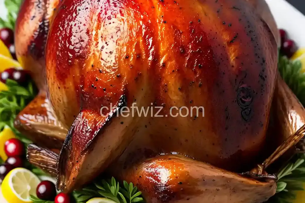 Cranberry Glazed Turkey - Chefwiz.com