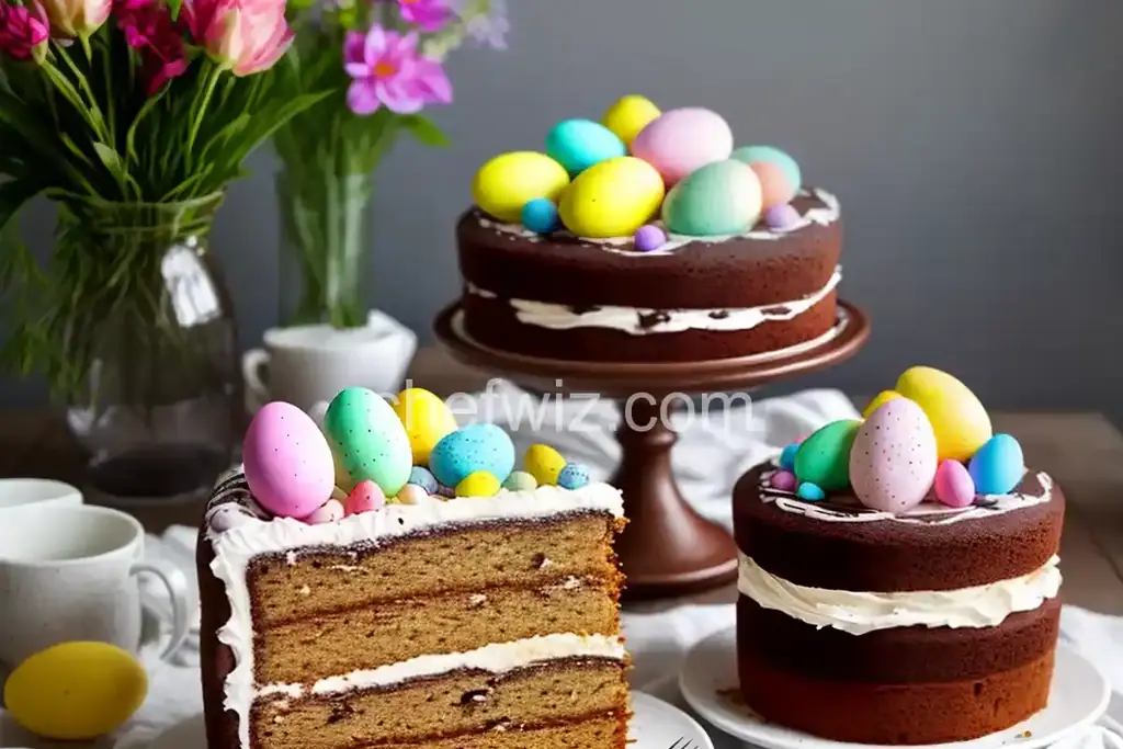Easter Egg Cake - Chefwiz.com