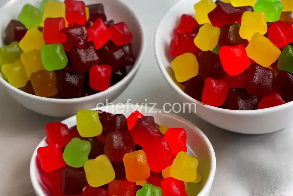 Homemade Sugar-Free Gummy Bears - Chefwiz.com