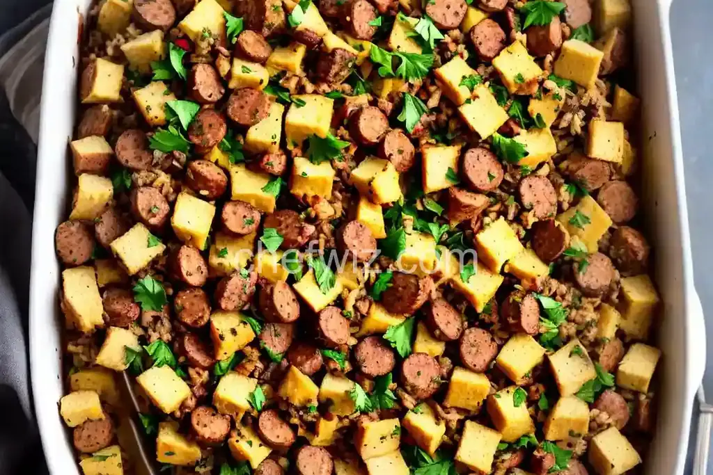 Make-Ahead Sausage Stuffing - Chefwiz.com