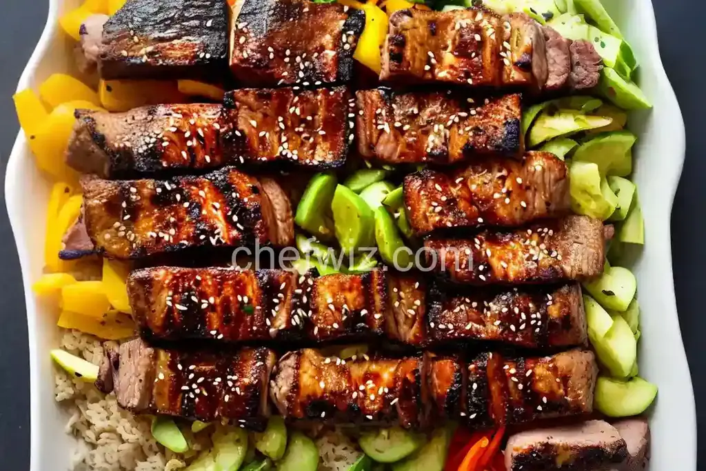 Mixed Korean Grill with Two Marinades: Bulgoki - Chefwiz.com
