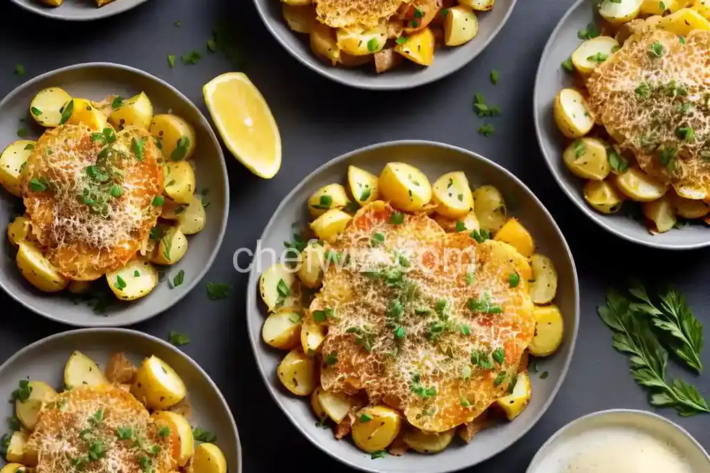 Parmesan Smashed Potatoes - Chefwiz.com