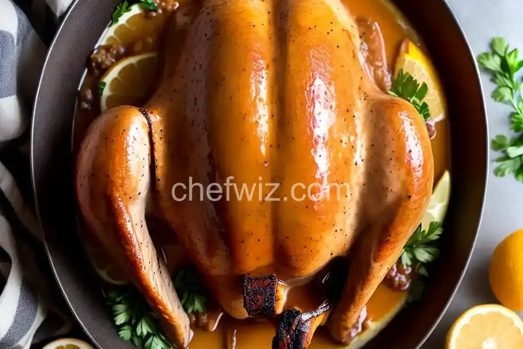 Perfect Citrus Turkey and Gravy - Chefwiz.com