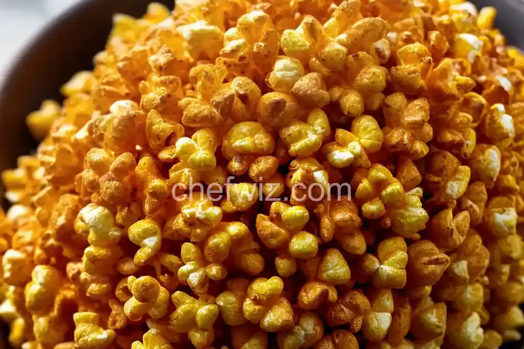 Puffed Caramel Corn - Chefwiz.com