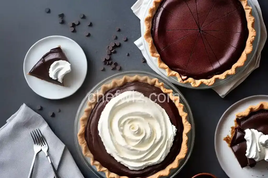 Quick and Easy Chocolate Pie - Chefwiz.com