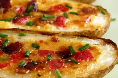 Pimento Cheese Potato Skins