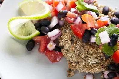 Vegetarian Grillers: Black Bean & Salsa Burgers