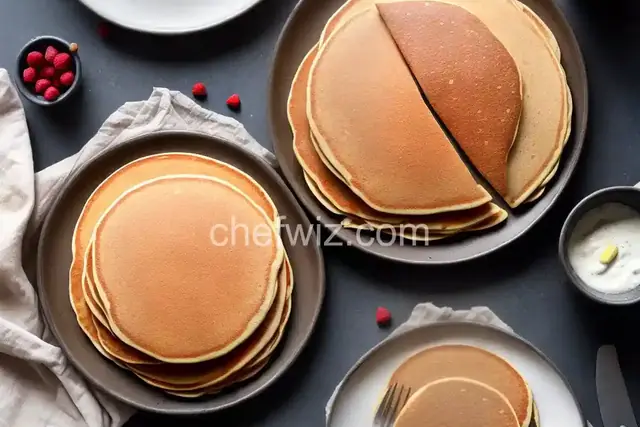 100% Whole Wheat Pancakes