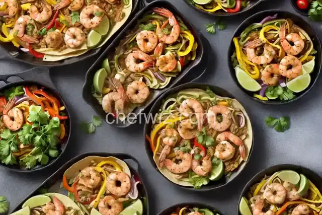20-Minute Shrimp Fajitas Sheet Pan Dinner