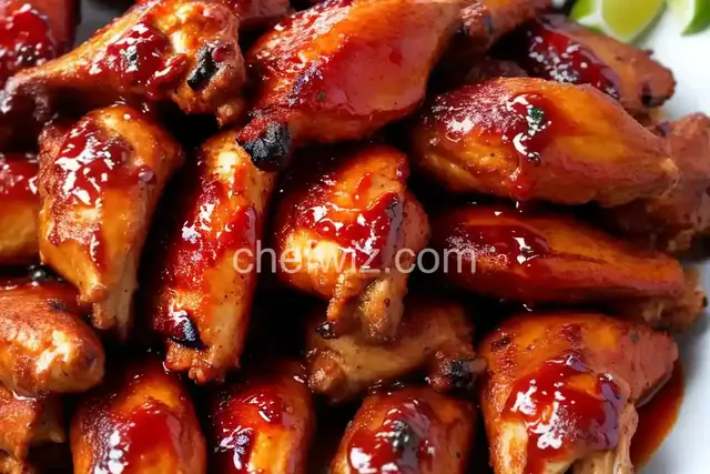 3-Ingredient Baked BBQ Chicken Wings