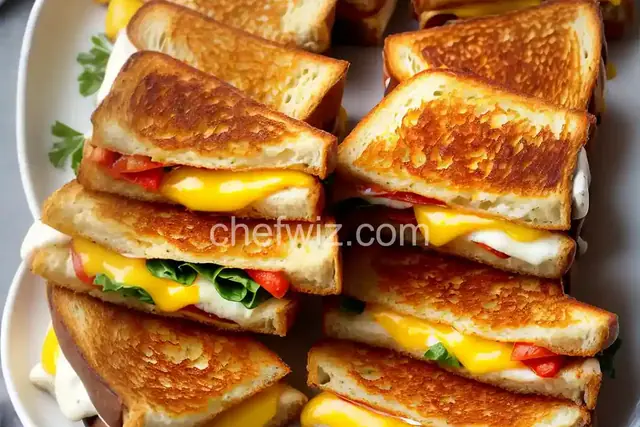 3 Ingredient Grilled Cheese Roll Ups