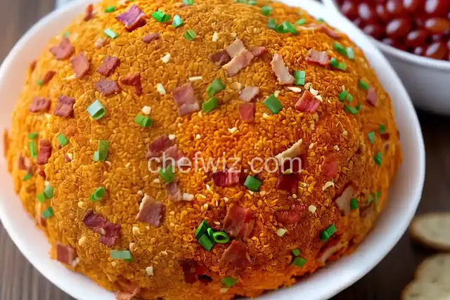 4-Ingredient Bacon Ranch Cheese Ball