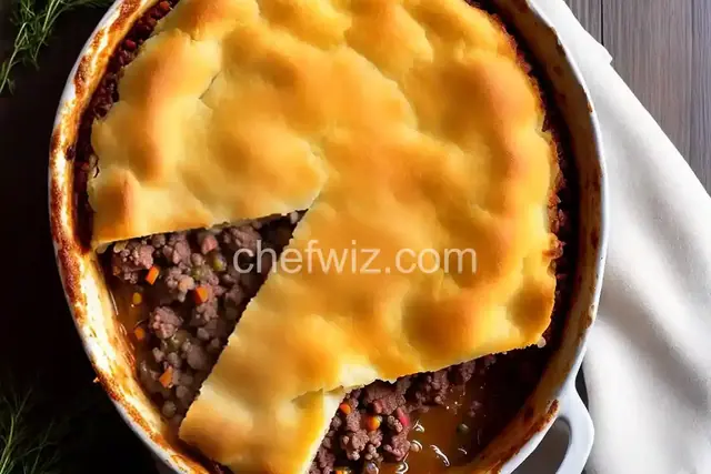 A Scotsman's Shepherd Pie