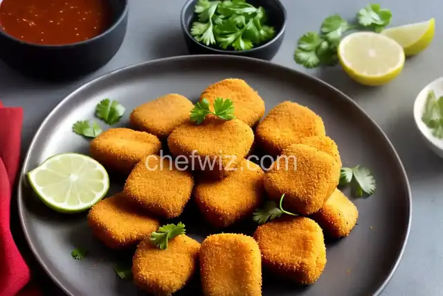 Air-Fried Fish Nuggets