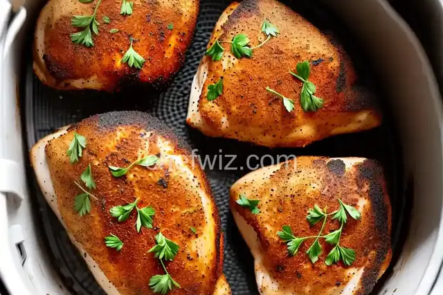 Air Fryer Blackened Chicken Breasts