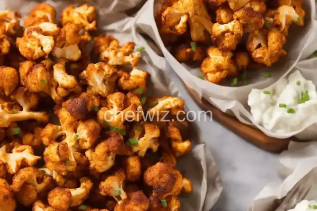 Air Fryer Buffalo Cauliflower