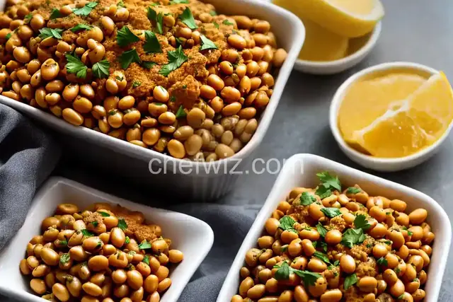 Air Fryer Puffed Butter Beans