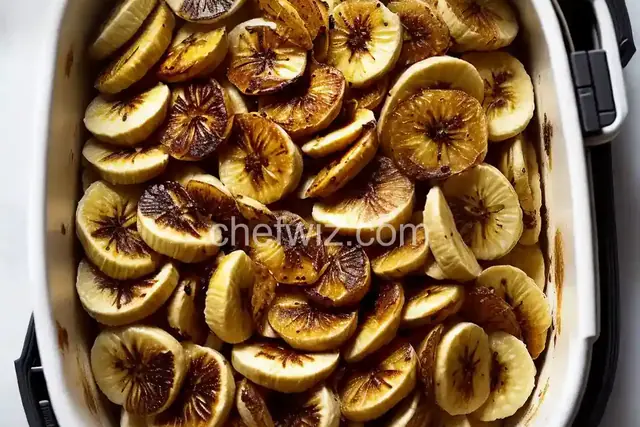 Air Fryer Roasted Bananas