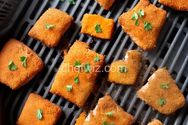 Air Fryer Salmon Nuggets