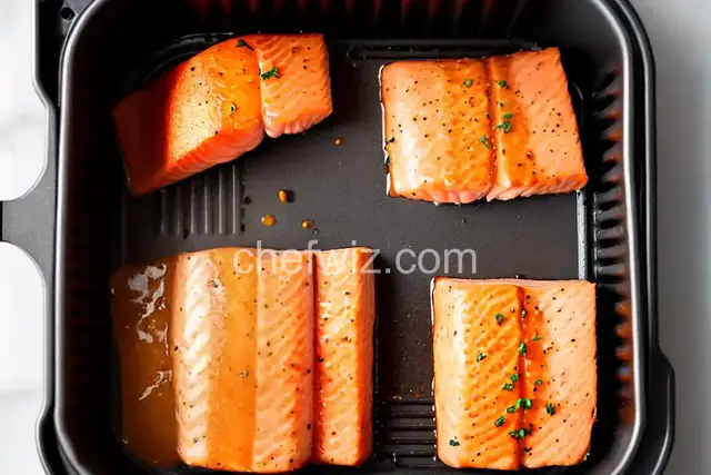 Air Fryer Salmon from Frozen