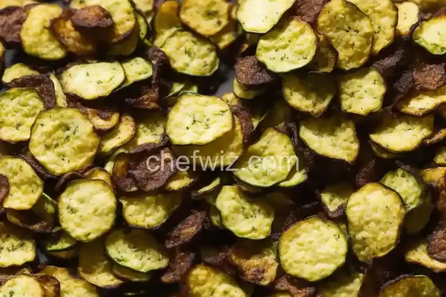 Air Fryer Zucchini Chips