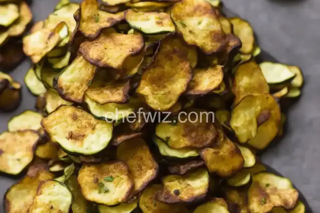 Air Fryer Zucchini Chips