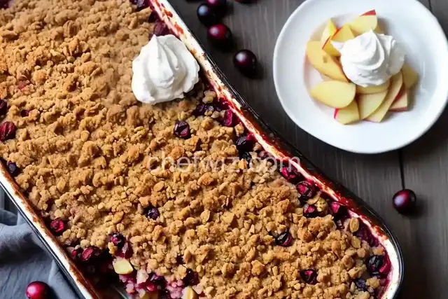 Apple-Cranberry Crisp