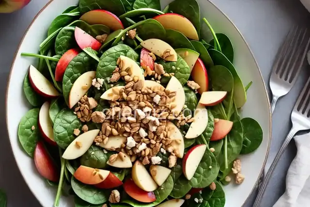 Apple Spinach Salad