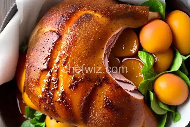 Apricot Brown Sugar Ham