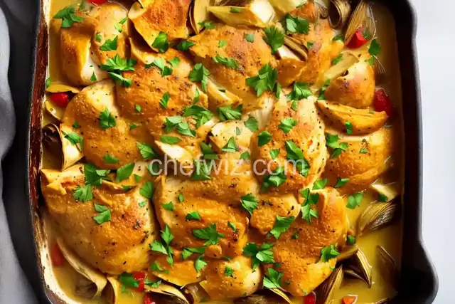 Artichoke Chicken Casserole