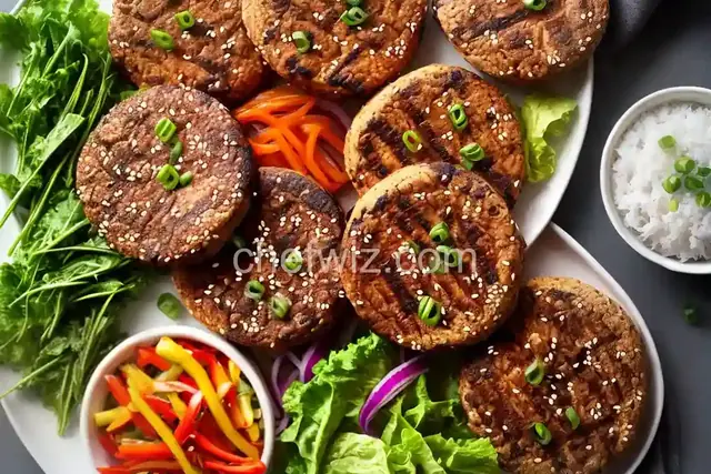 Asian Barbecue Burgers
