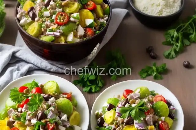 Authentic Russian Salad 'Olivye'