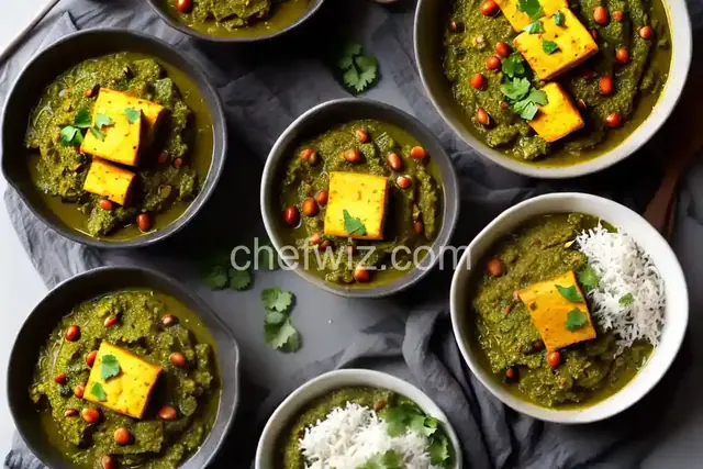 Authentic Saag Paneer