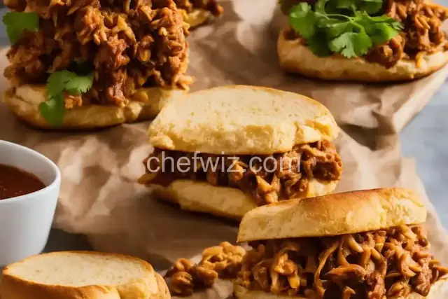 BBQ Jackfruit Sandwich